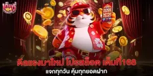 ดีลแรงมาใหม่ โปรสล็อต เต็มที่168